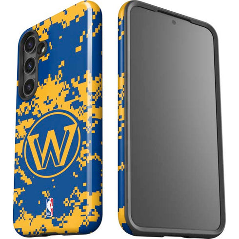 NBA Golden State Warriors Digi Camo Galaxy S25 Impact Case